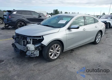2019 Chevrolet Malibu Lt из США, поврежденный, VIN 1G1ZD5ST1KF144407